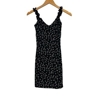 Miss Selfridge Floral Ruffle Strap Dress.